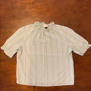 Universal Thread dusty blue blouse - Women’s Med